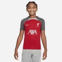 Liverpool FC Strike Big дитячі Nike Dri-FIT Soccer Knit Top колір червоний