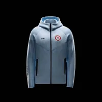Team USA Tech Fleece Windrunner мужские Nike Full-Zip Толстовка с капюшоном синий