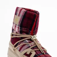 Кроссовки Tommy Hilfiger Tartan Snowboot FW0FW07612-ABO - Бежевый