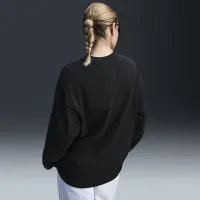 Nike Sportswear Essential женская оверсайз Long-Sleeve футболка цвет черный