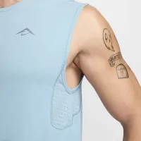 Nike Solar Chase мужские Dri-FIT Sleeveless Running Top синий