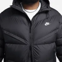 Nike Windrunner PrimaLoft® мужские Storm-FIT Hooded Puffer Куртка цвет черный