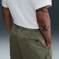 Nike Club мужские Washed Chino шорты цвет зеленый