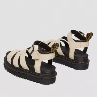 Сандали Dr Martens Blaire Pisa Leather Strap Platform 30706292 - Бежевый