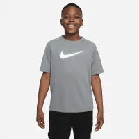 Nike Dri-FIT Icon Big дитячі (для хлопчиків) Graphic тренувальні Top (Extended Size) колір сірий