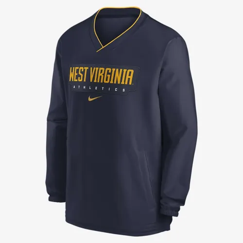 West Virginia Mountaineers Sideline чоловічі Nike College Long-Sleeve Вітровка блакитний