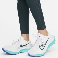 Nike Fast жіноча Mid-Rise 7/8 Printed лосіни з кишенямиколір зелений