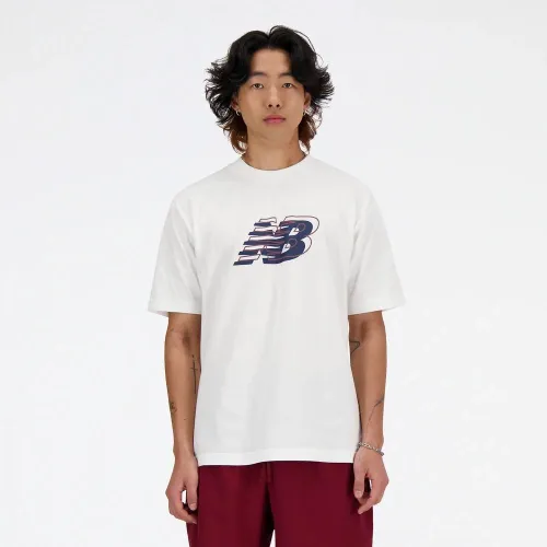 Футболка męska New Balance MT41526WT – Белая