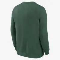 колір зелений Bay Packers Draw Block Club чоловічі Nike NFL Pullover Crew колір зелений