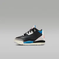 Nike Jordan 3 Retro Baby/Toddler Кросівки колір чорний