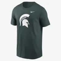 Michigan State Spartans Primetime Everцвет зеленый Logo мужские Nike College футболка цвет зеленый