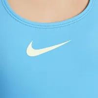 Nike Essential Big дитячі (Girls') Racerback 1-Piece Swimsuit блакитний