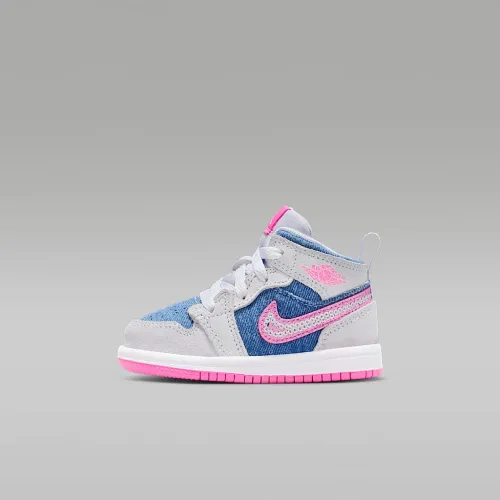 Nike Jordan 1 Mid SE Baby/Toddler Кросівки блакитний