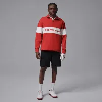 Nike Jordan Sport чоловічі Dri-FIT 1/4-Zip для гольфу Top колір червоний
