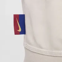 FC Barcelona Club Home Big детские (для мальчиков) Nike Soccer Long-Sleeve Crew-Neck свитшот цвет коричневый