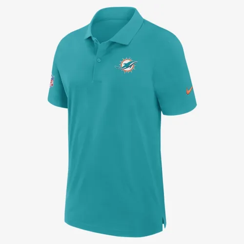 Miami Dolphins Sideline чоловічі Nike Dri-FIT NFL Polo колір зелений