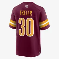 Austin Ekeler Washington Commanders чоловічі Nike NFL Game Football Jersey колір червоний