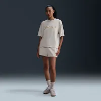 Nike Sportswear женская футболка цвет коричневый