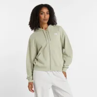 Кофта/футболка New Balance WJ41501OVN - зеленая