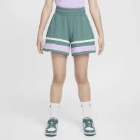 Nike Sportswear Girls' шорты цвет зеленый