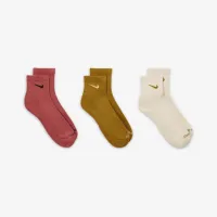 Nike Everyday Plus Cushioned тренировочные Ankle носки (3 пары) многоцветный