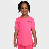 Nike Dri-FIT Kylian Mbappé Little дитячі ACD25 Short Sleeve Top and шорти комплект Pink