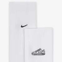 Nike Everyday Plus Cushioned Crew шкарпетки (1 пара) колір білий