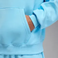 Nike Jordan Brooklyn Fleece чоловічі оверсайз Pullover Толстовка з капюшоном блакитний
