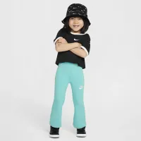 Nike Dri-FIT Toddler Flare лосины цвет зеленый