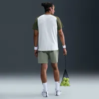 NikeCourt Advantage мужские Tennis Top цвет зеленый