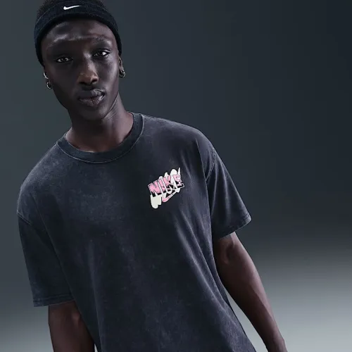 Nike чоловічі баскетбольні футболка колір чорний