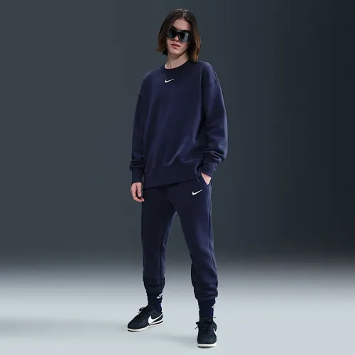 Nike Sportswear Phoenix Fleece женская Mid-Rise Sweatpants синий