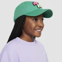Nike Club Big детские Cap цвет зеленый