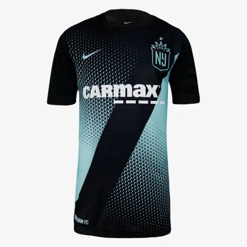 NJ/NY Gotham FC 2025 Stadium Home Big дитячі Nike Dri-FIT NWSL Replica Jersey колір чорний