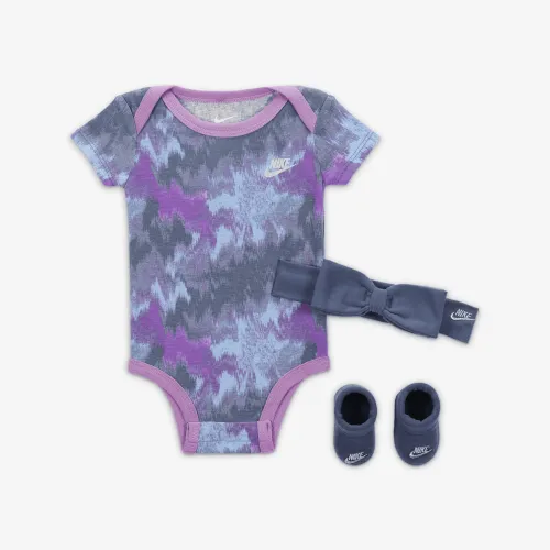 Nike Digi Dye 3-Piece Bodysuit Box комплект Baby Bodysuit комплект блакитний