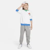 Nike Sportswear Little дитячі Colorblocked Rib Crew колір білий