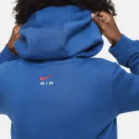 Nike Air Big дитячі Pullover Fleece Толстовка з капюшоном блакитний