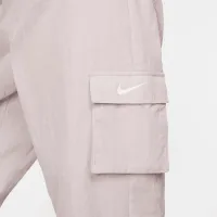 Nike Sportswear Essential женская High-Rise Woven Cargo Pants цвет фиолетовый