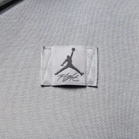 Nike Jordan Flight Fleece жіноча Satin-Lined Pullover Толстовка з капюшоном колір сірий