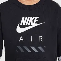 Nike Sportswear Little дитячі Air Fleece 2-Piece Crew комплект колір чорний