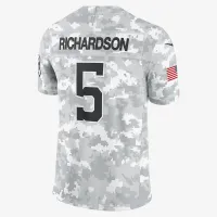 Anthony Richardson Indianapolis Colts Salute to Service чоловічі Nike Dri-FIT NFL Limited Jersey колір білий