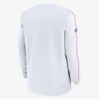 Cleveland колір коричневийs Logo Coach Men’s Nike NFL Long-Sleeve Top колір білий
