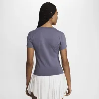 Nike Sportswear Chill Knit женская футболка цвет серый