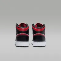 Nike Jordan 1 Mid Big Kids' обовь Black