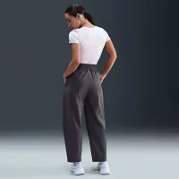 Nike 24.7 PerfectStretch жіноча Dri-FIT З високою талією Loose Barrel-Leg Pants колір сірий