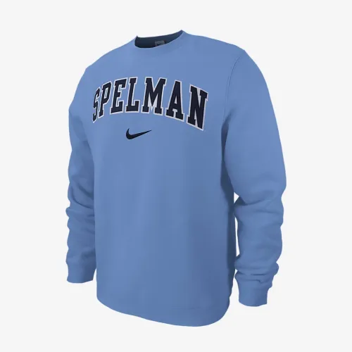 Spelman Club Fleece чоловічі Nike College Crew-Neck світшот блакитний