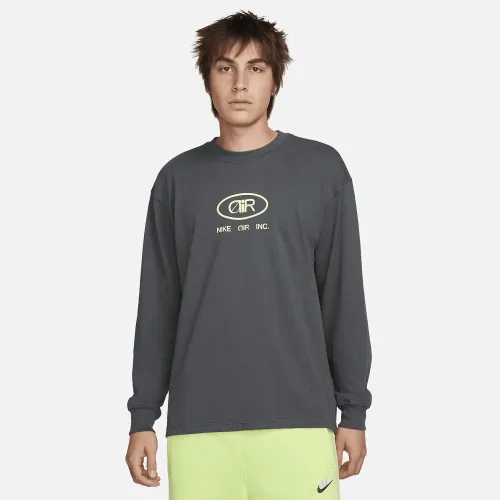 Nike Sportswear мужские Long-Sleeve футболка цвет серый