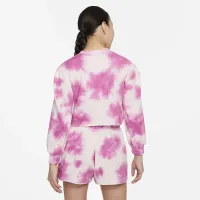 Nike Sportswear Big дитячі (Girls') Washed Long-Sleeve Top Pink