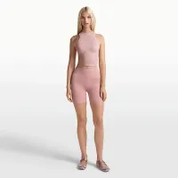 NikeSKIMS Ribbed Seamless женская Racerneck Tank Top цвет красный