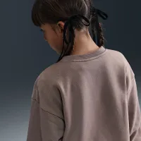 Nike Wild Warmth Little детские Crew Top and лосины набор Pink